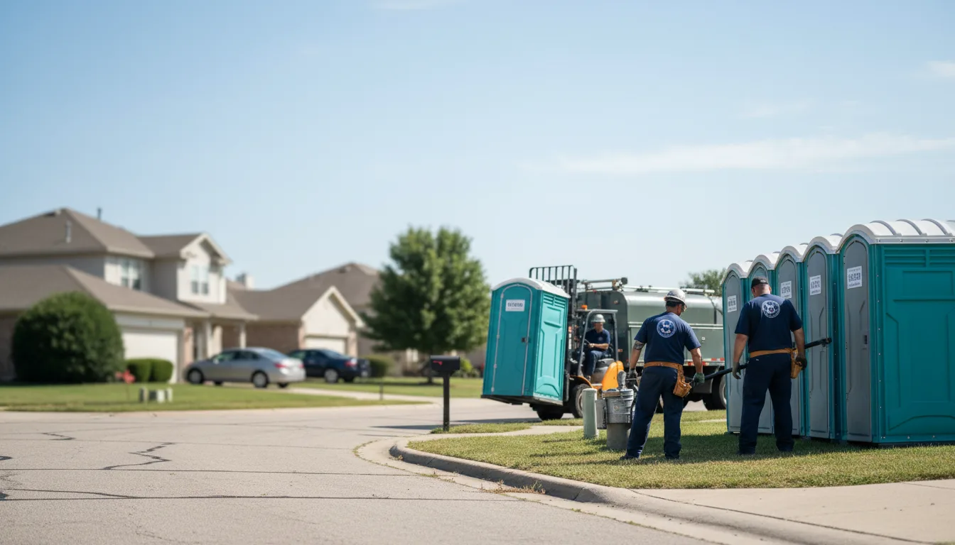 Porta Potty Rental in Port Washington, OH near me